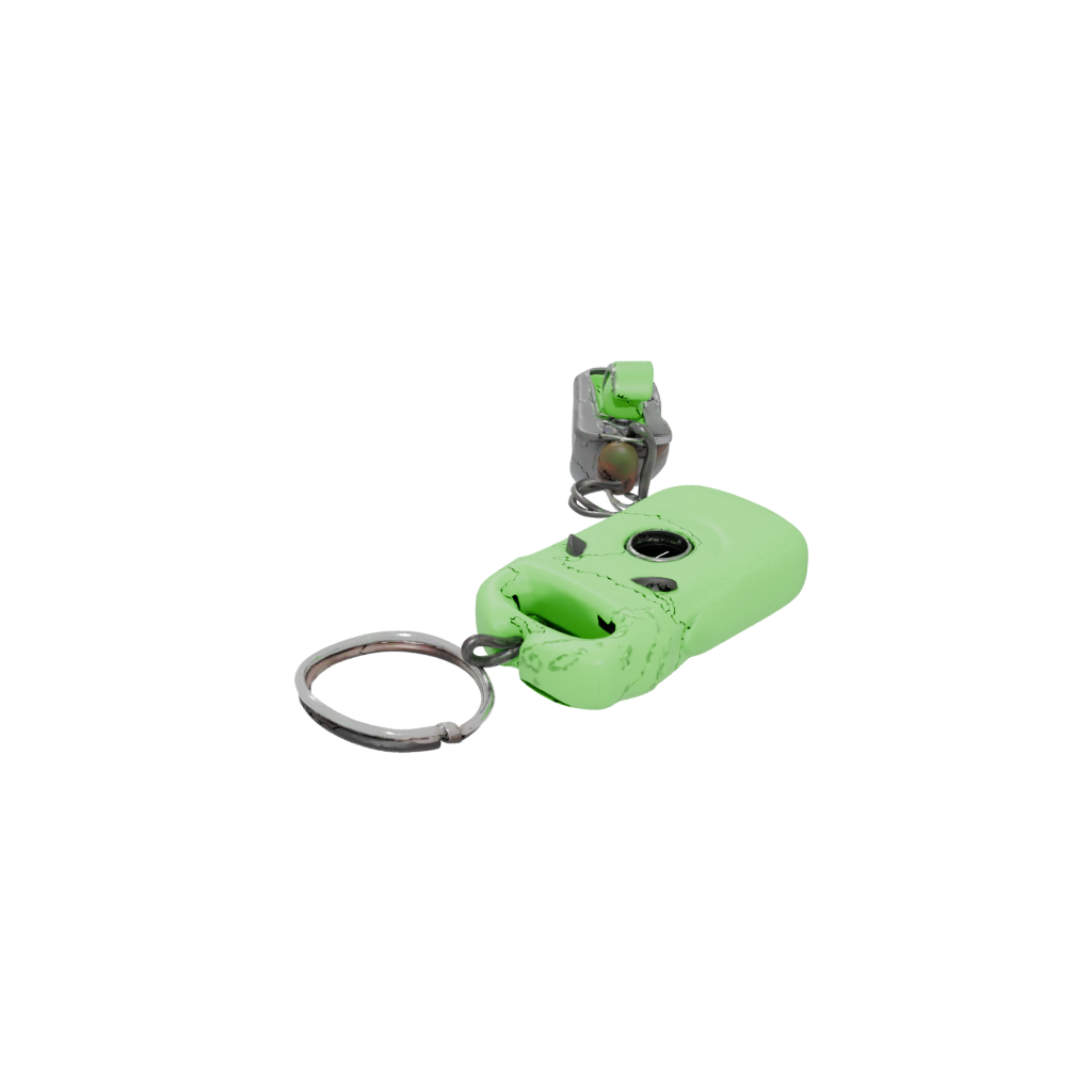 Glow Layered Whistle Keyfob