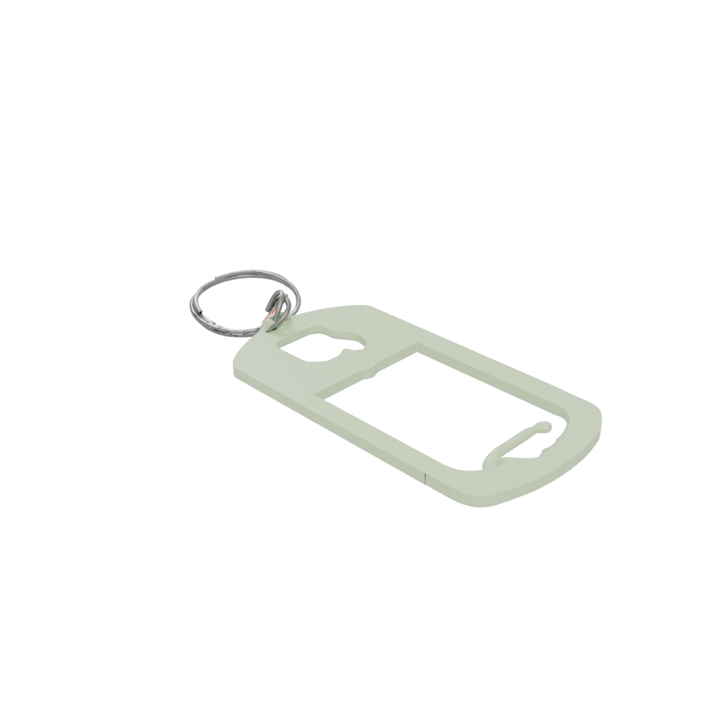 Glow Outline Bottle Opener Tag