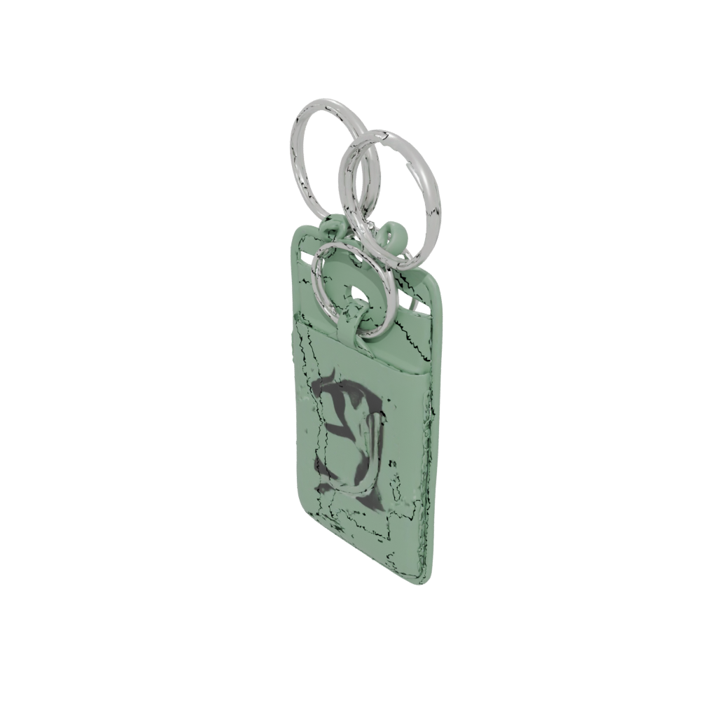 Glow Outline Monogram Initial S