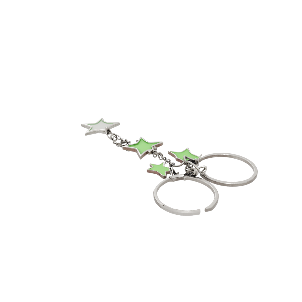 Glow Outline Star Charm