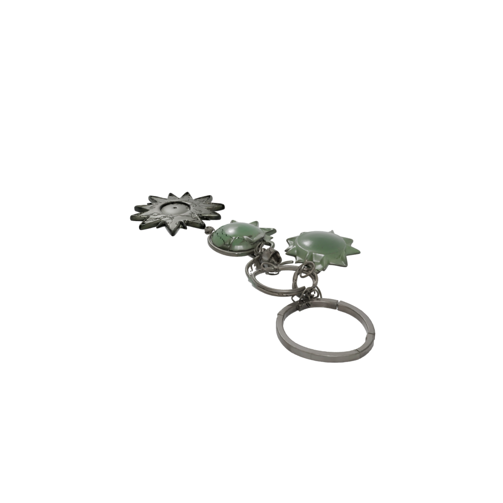 Glow Outline Sun Charm