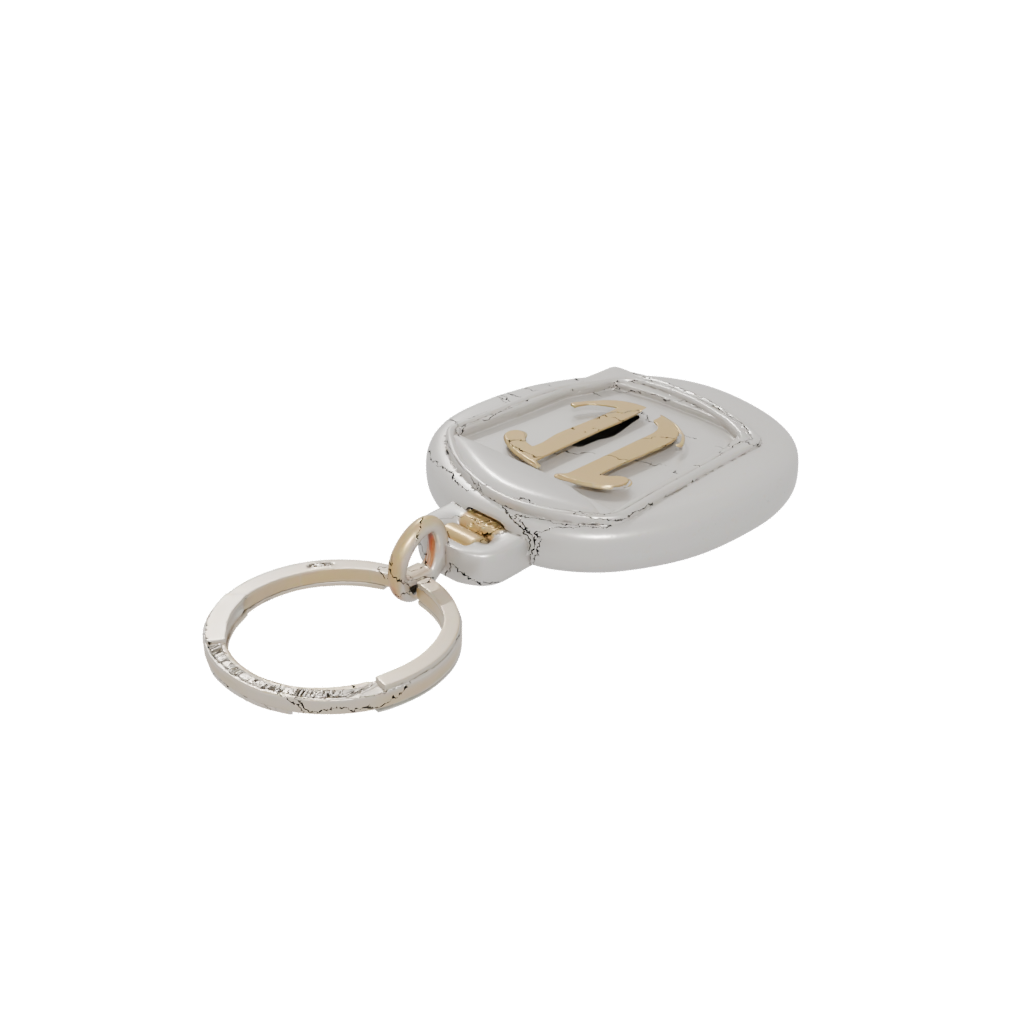 Gold 3D Monogram Initial I