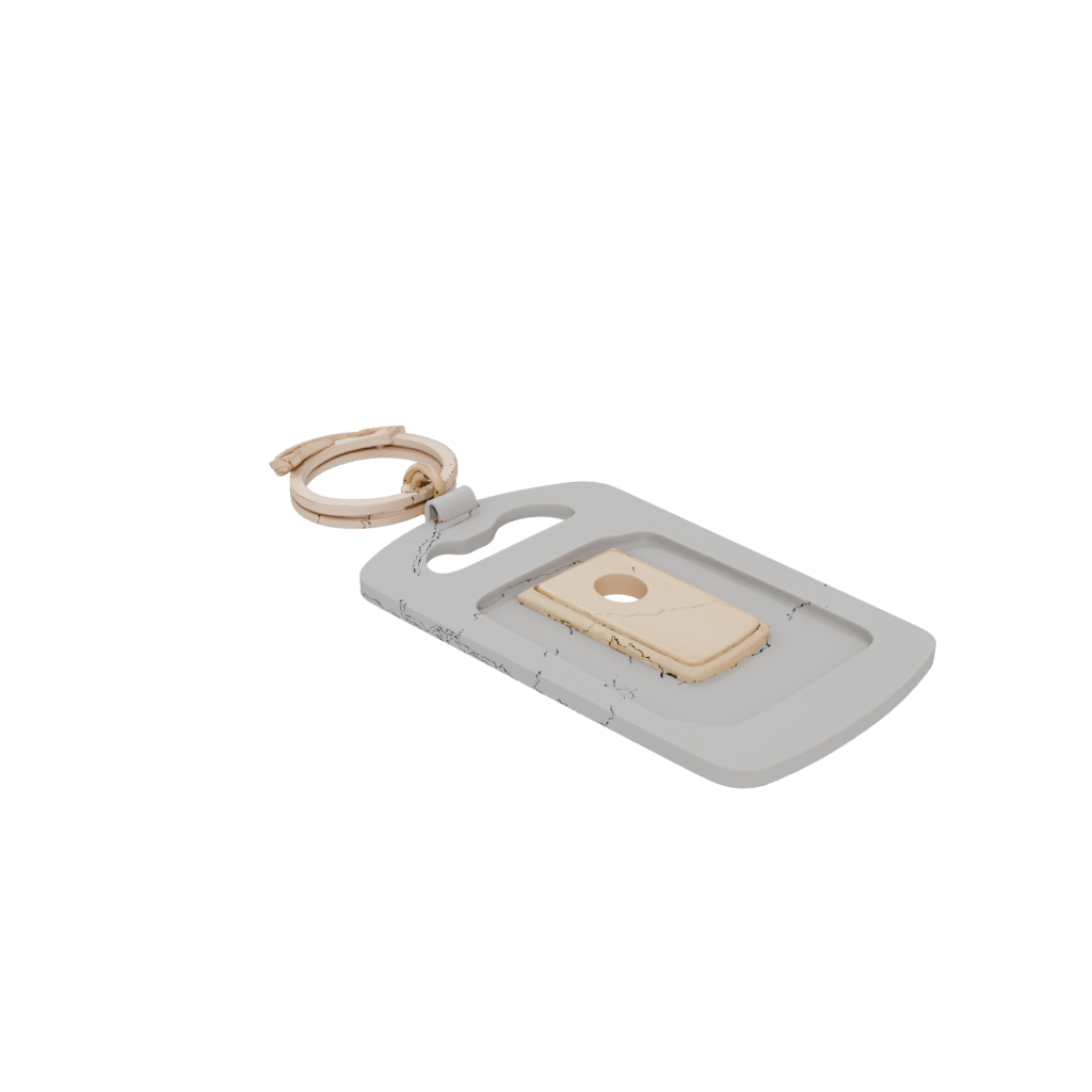 Gold Bottle Opener Tag
