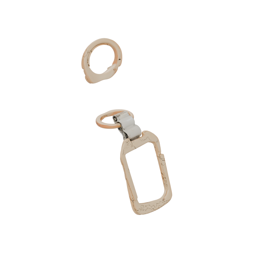 Gold Carabiner Clip
