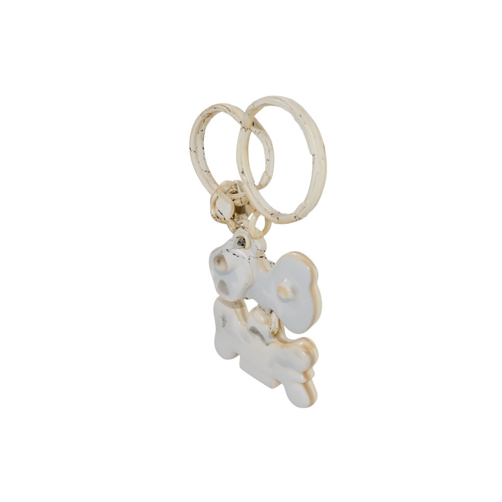 Gold Dog Bone Charm