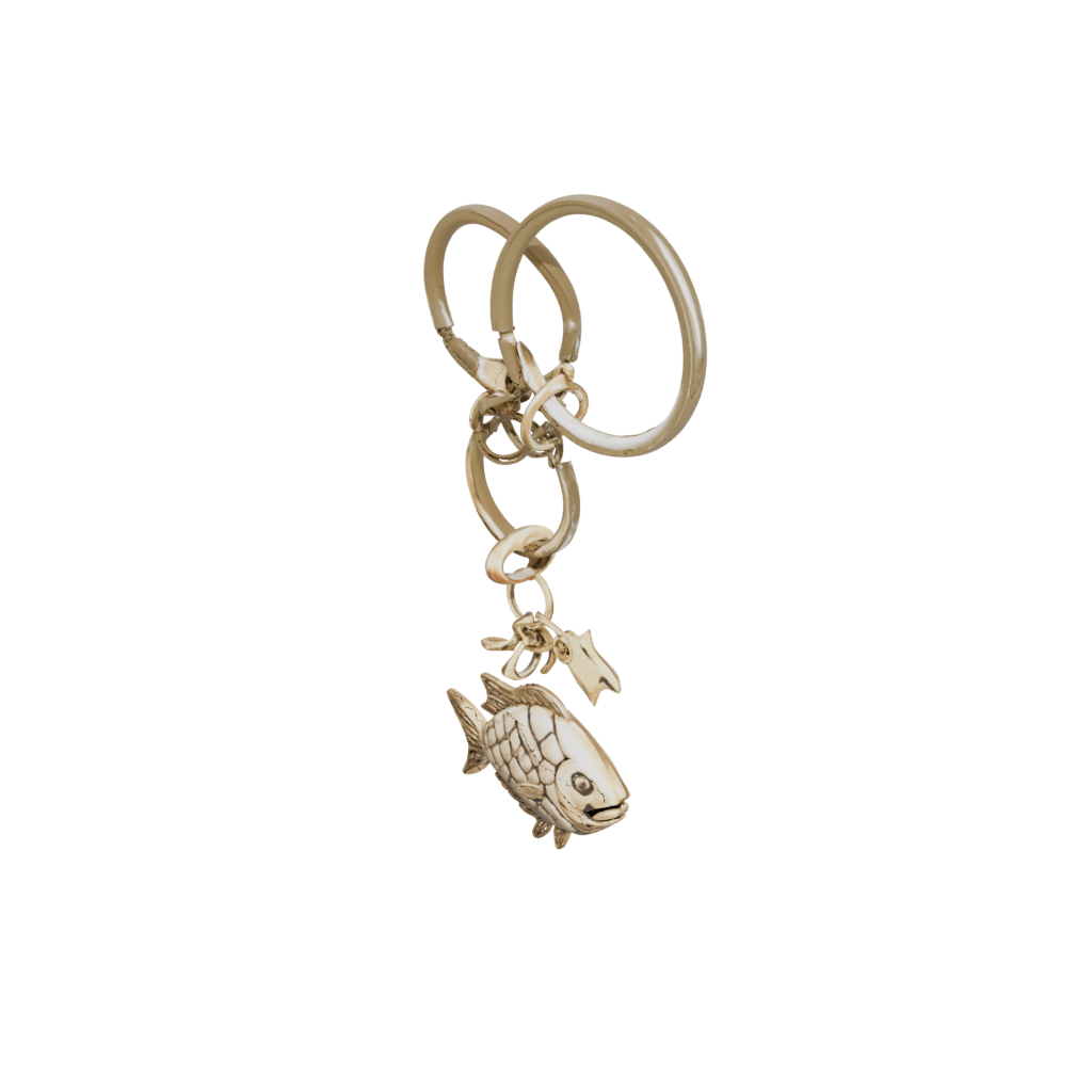 Gold Fish Charm