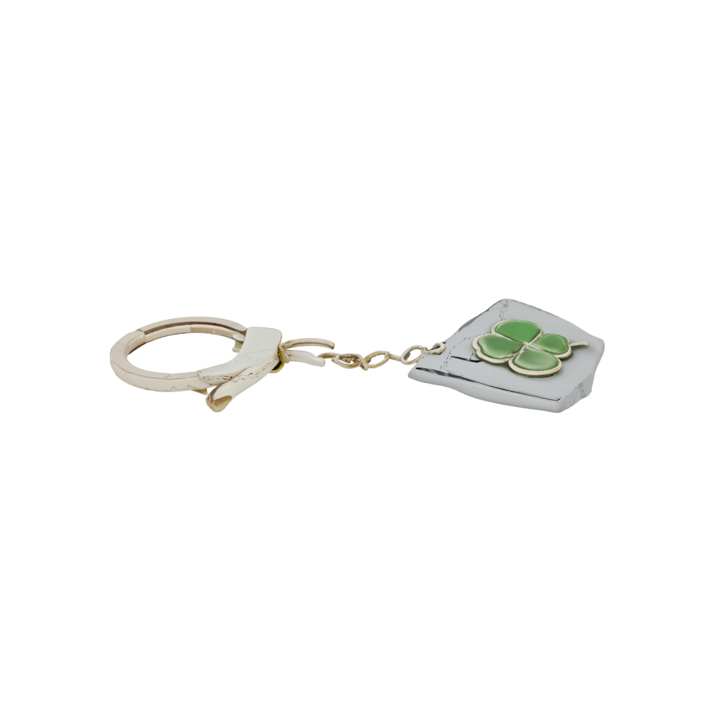 Gold Four-Leaf Clover Charm