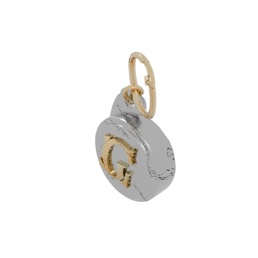 Gold Monogram Initial G