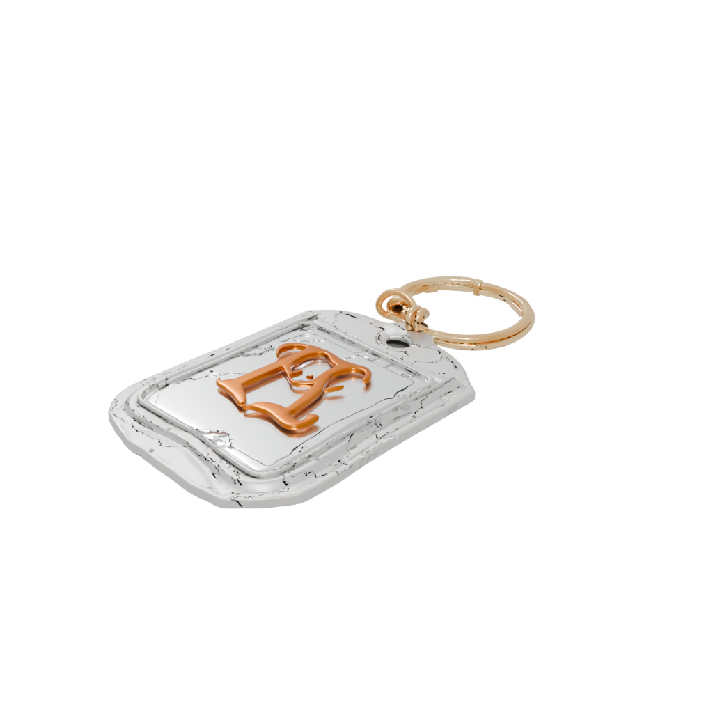 Gold Monogram Initial L