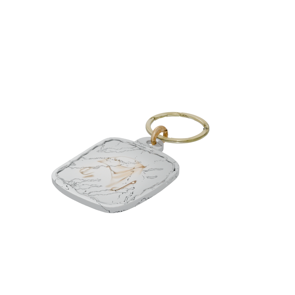 Gold Monogram Initial R