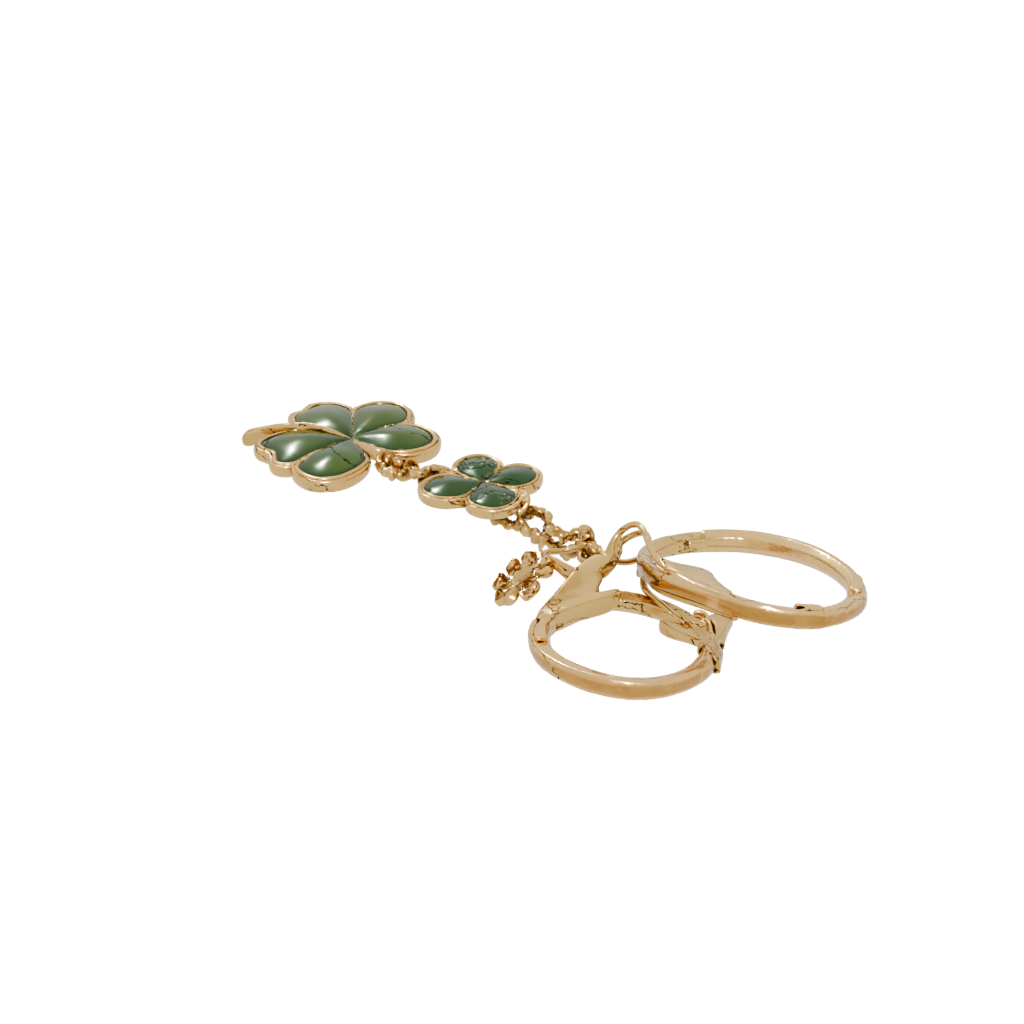 Gold Layered Four-Leaf Clover Charm