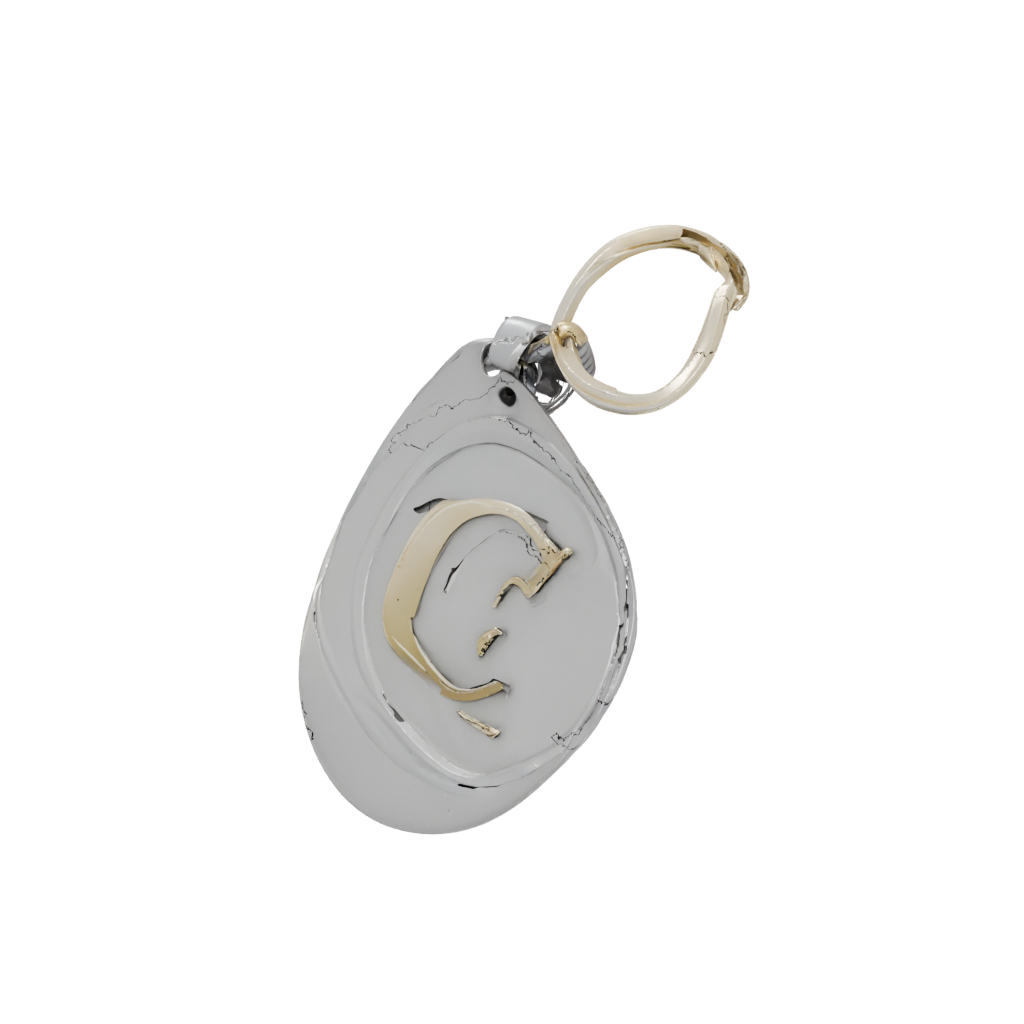 Gold Layered Monogram Initial C