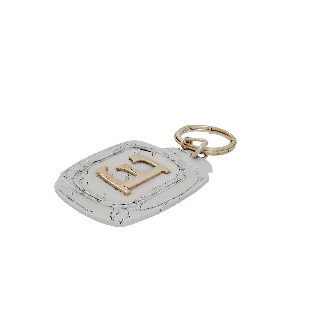 Gold Layered Monogram Initial E