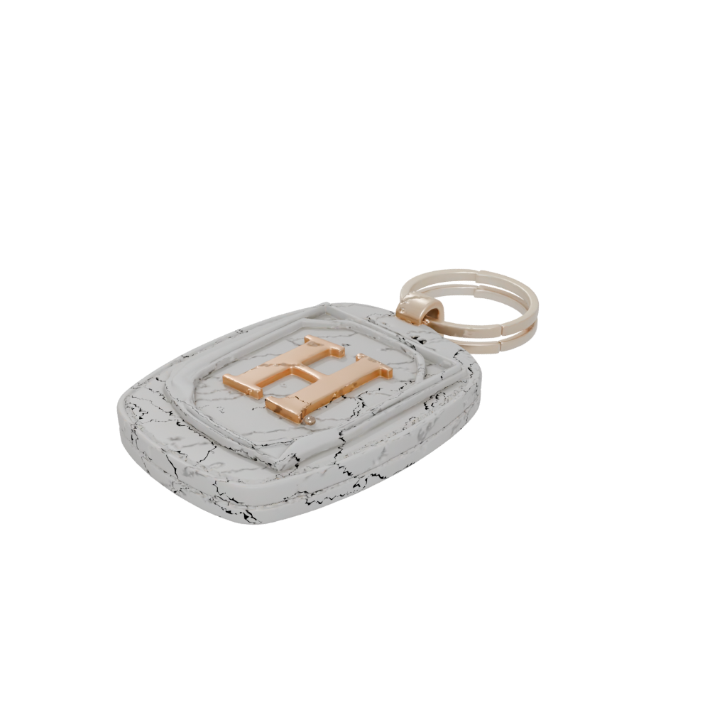 Gold Layered Monogram Initial H