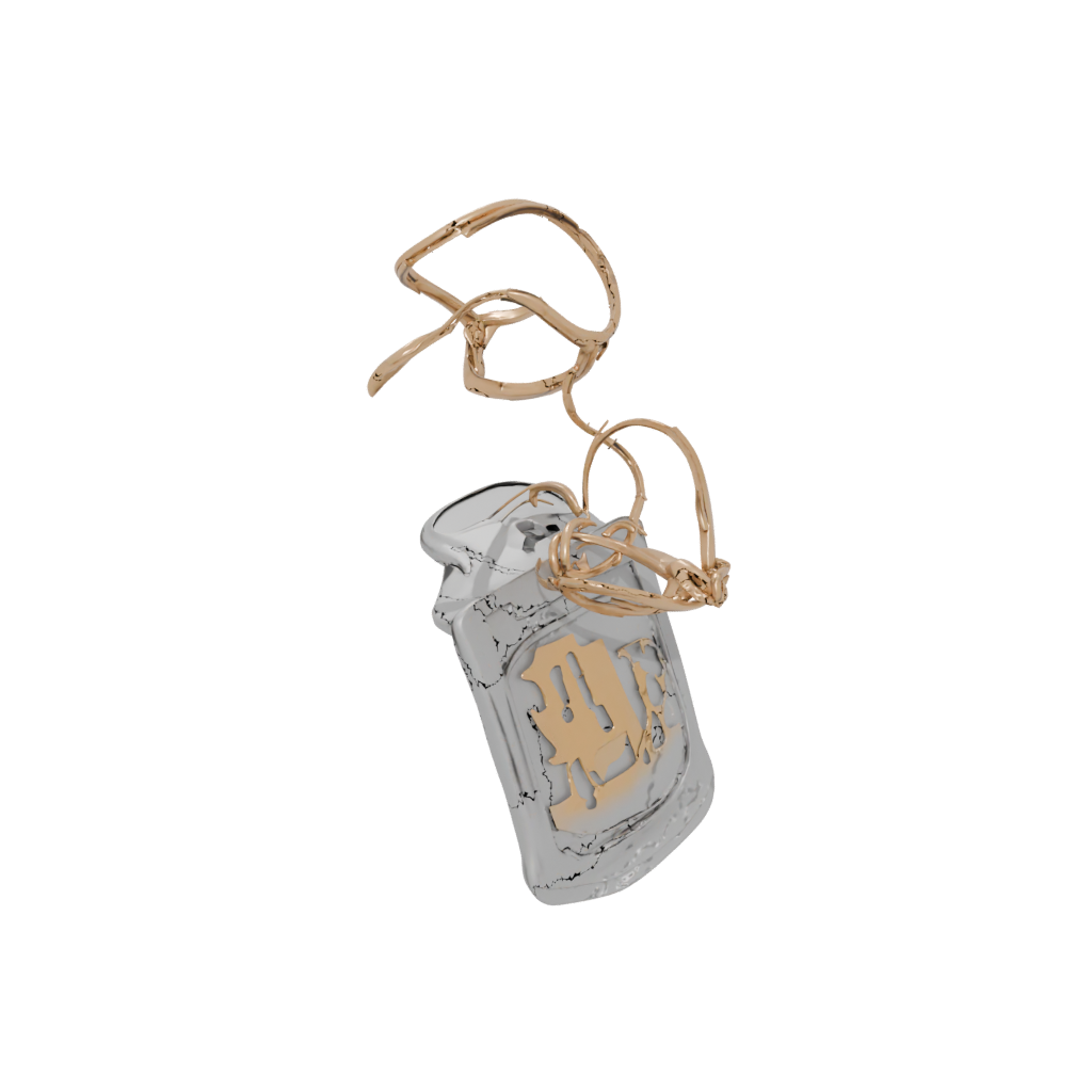 Gold Layered Monogram Initial I