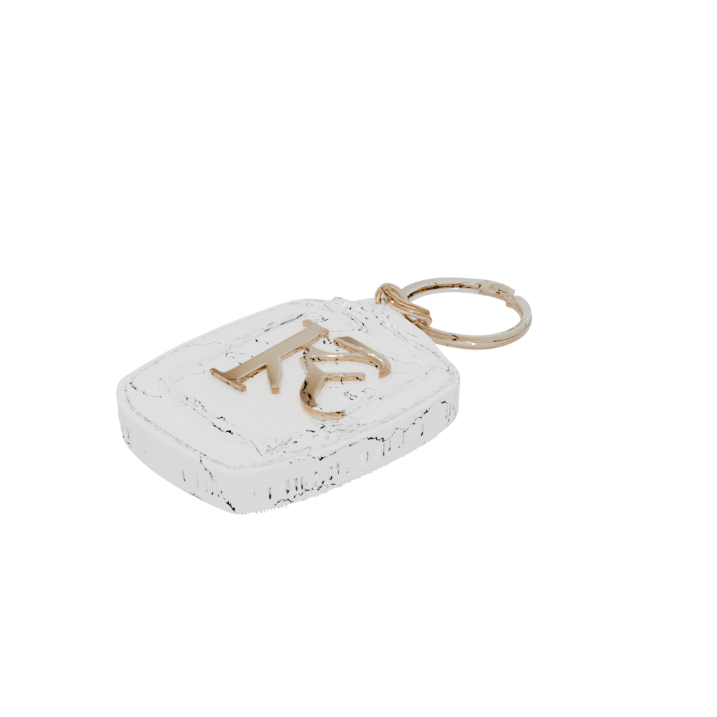 Gold Layered Monogram Initial K