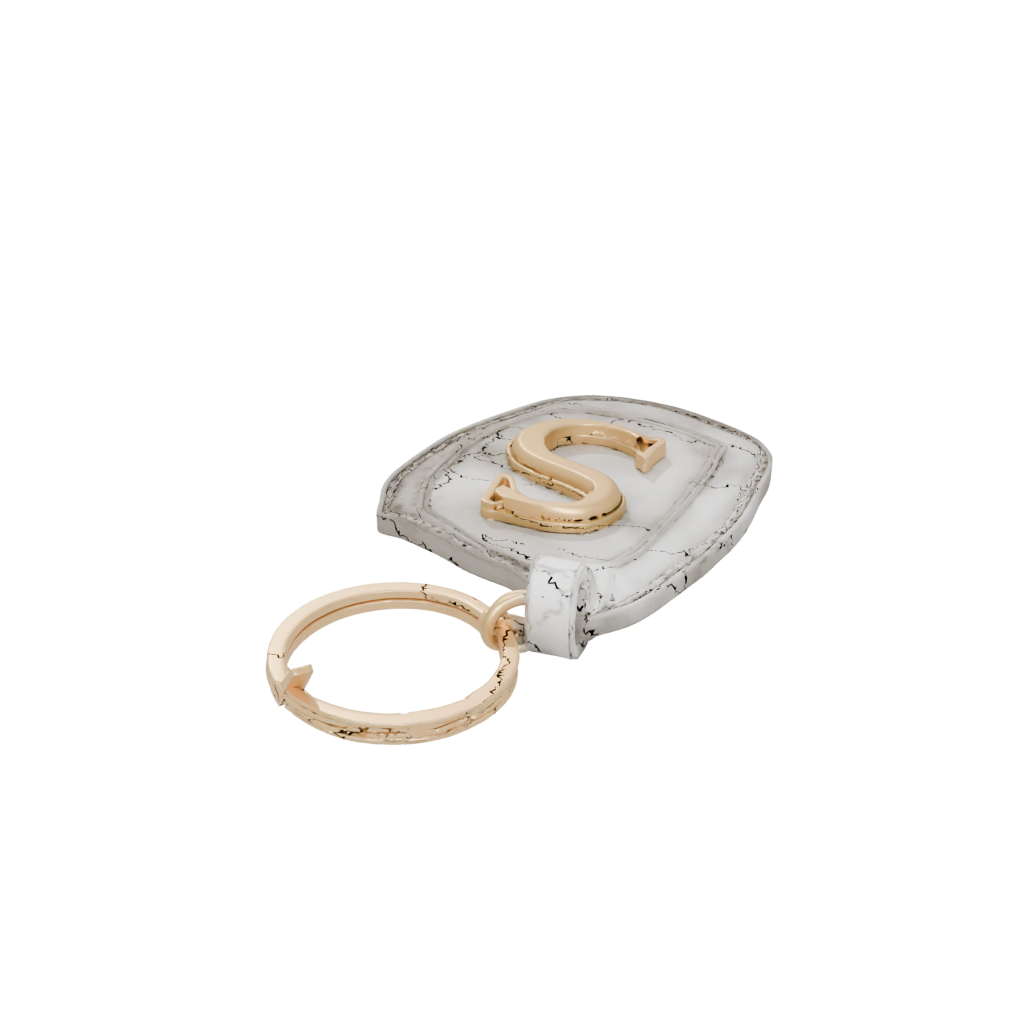 Gold Layered Monogram Initial S