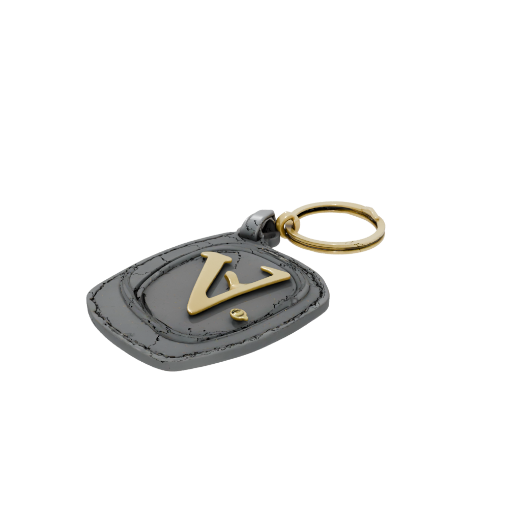 Gold Layered Monogram Initial W