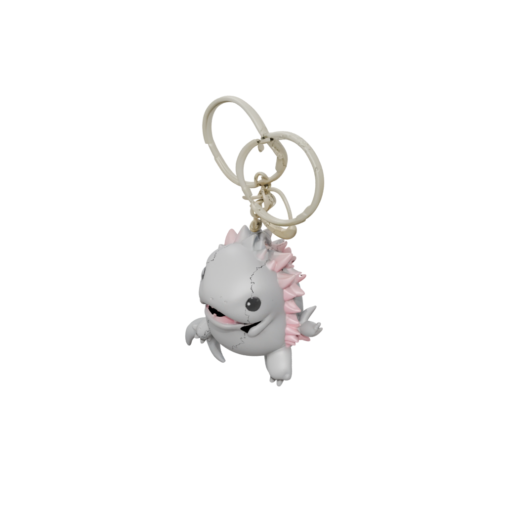 Gold Layered Tiny Axolotl Charm