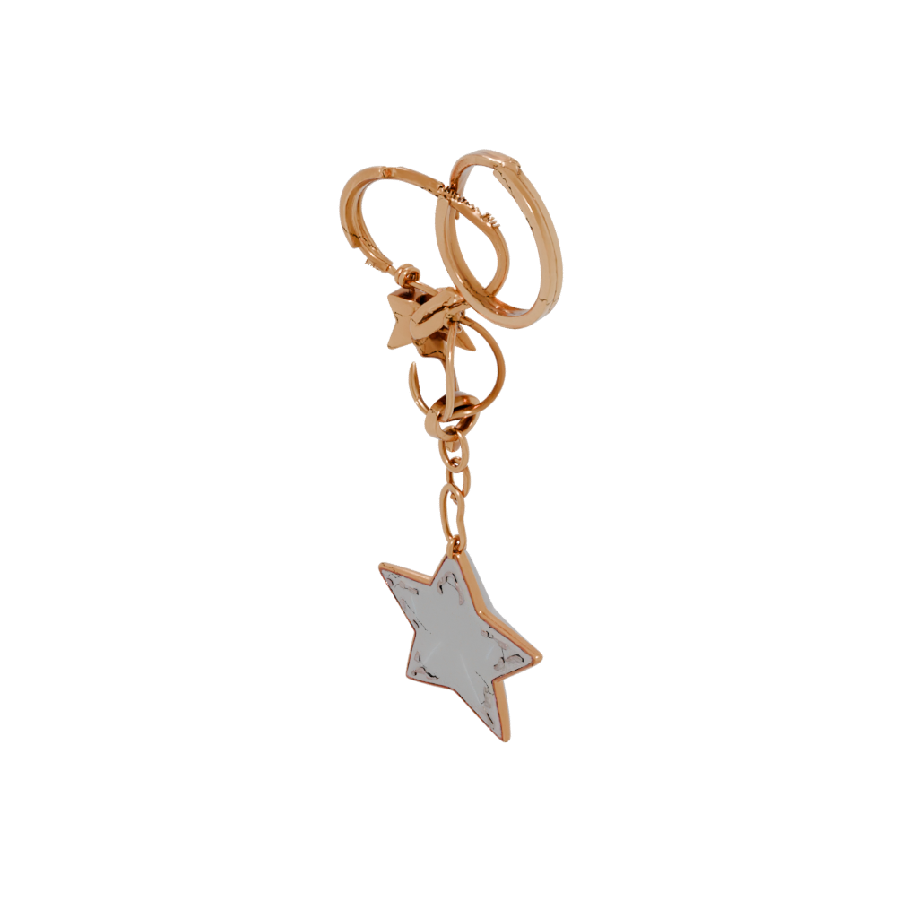 Gold Outline Star Charm