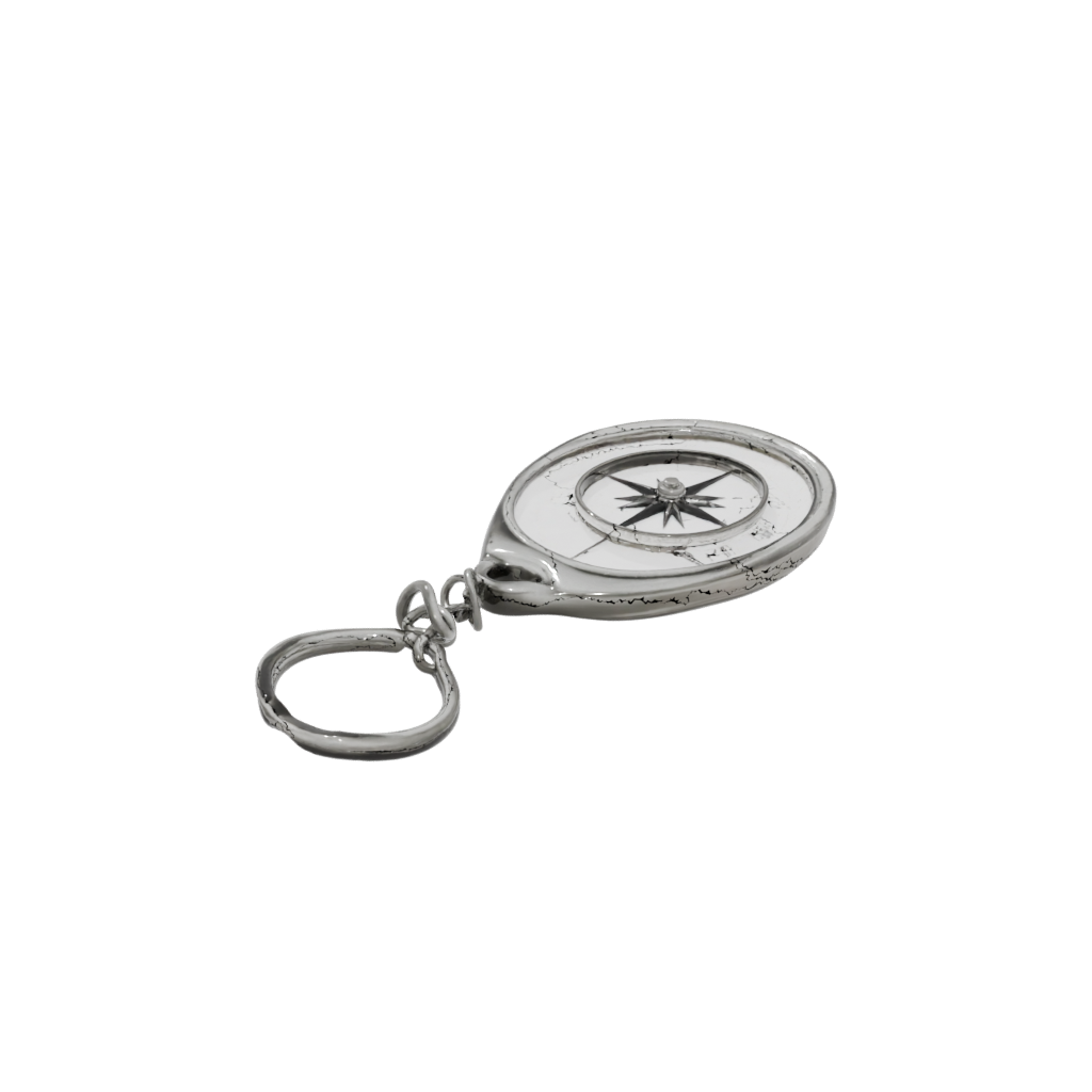 Holiday 3D Compass Charm