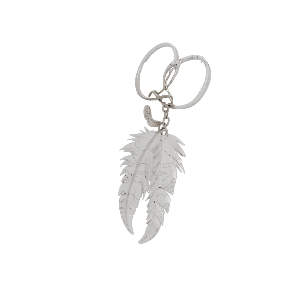 Holiday 3D Feather Charm