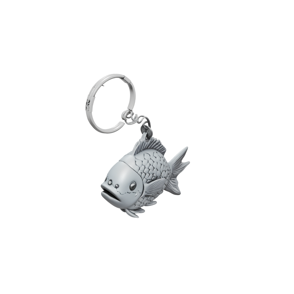 Holiday 3D Fish Charm