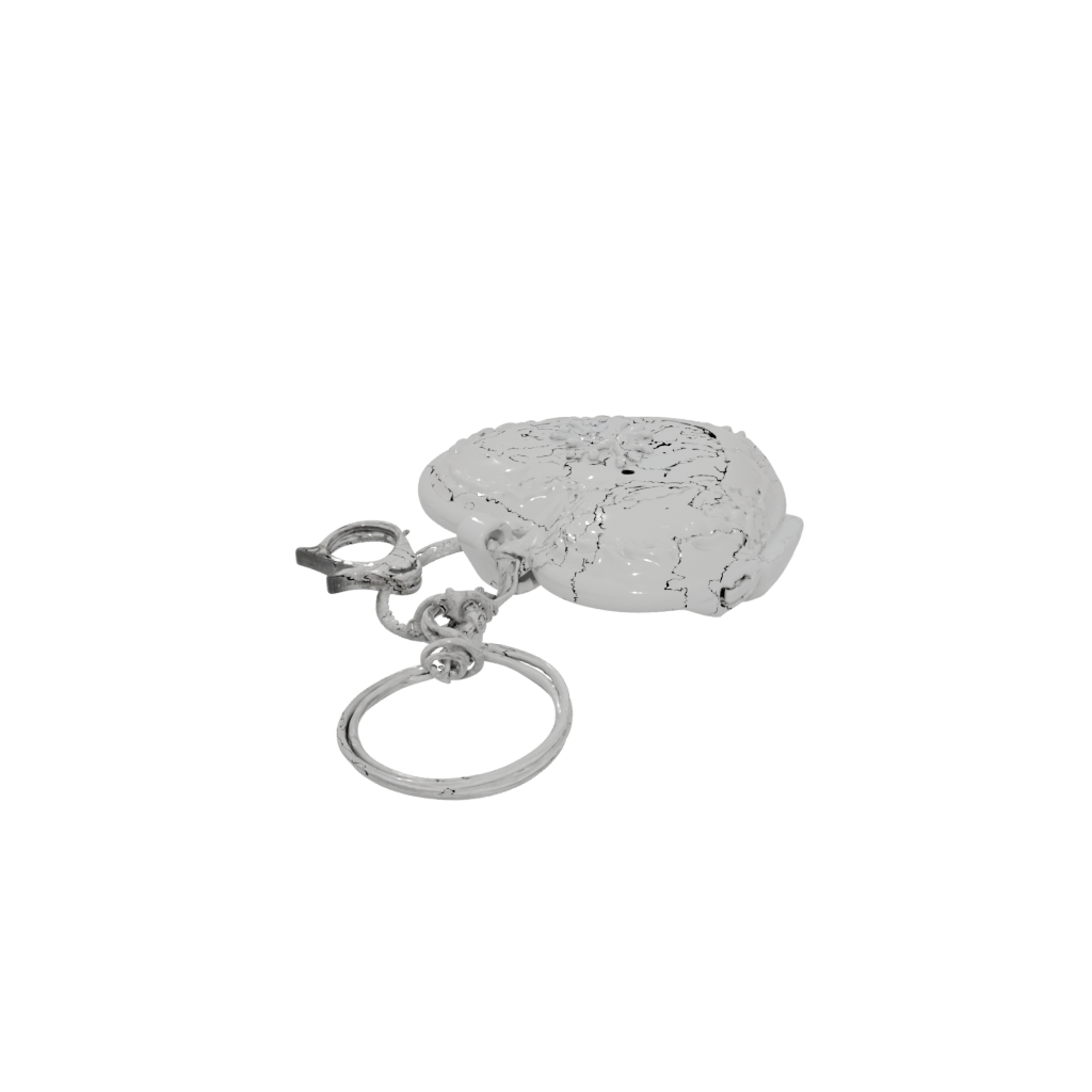 Holiday 3D Heart Locket Charm
