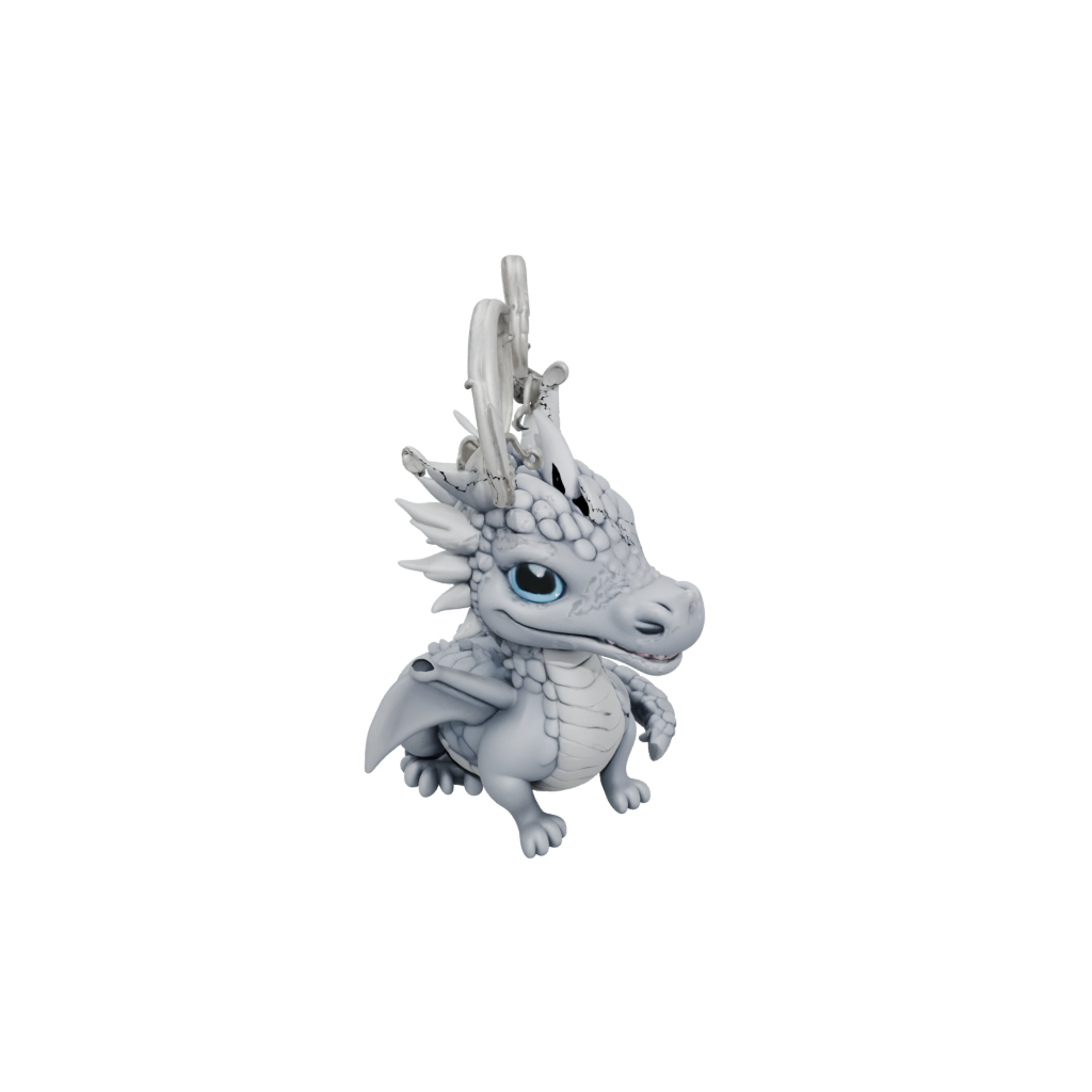 Holiday 3D Mini Dragon Charm