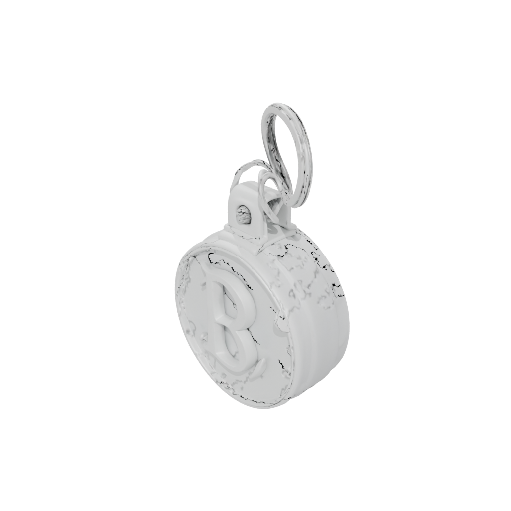 Holiday 3D Monogram Initial B