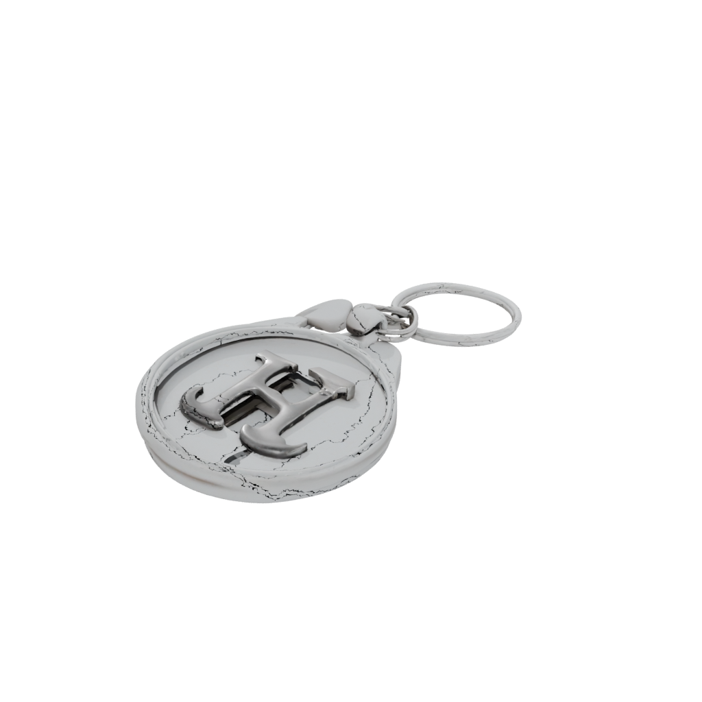 Holiday 3D Monogram Initial H