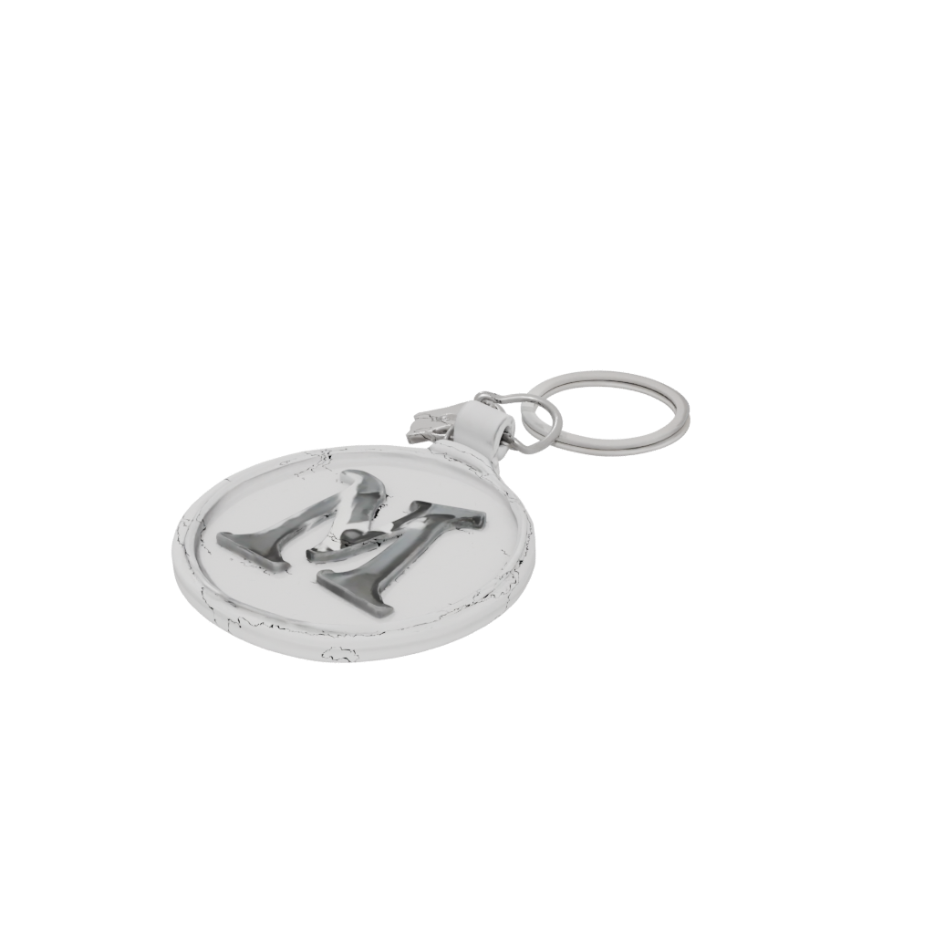 Holiday 3D Monogram Initial M