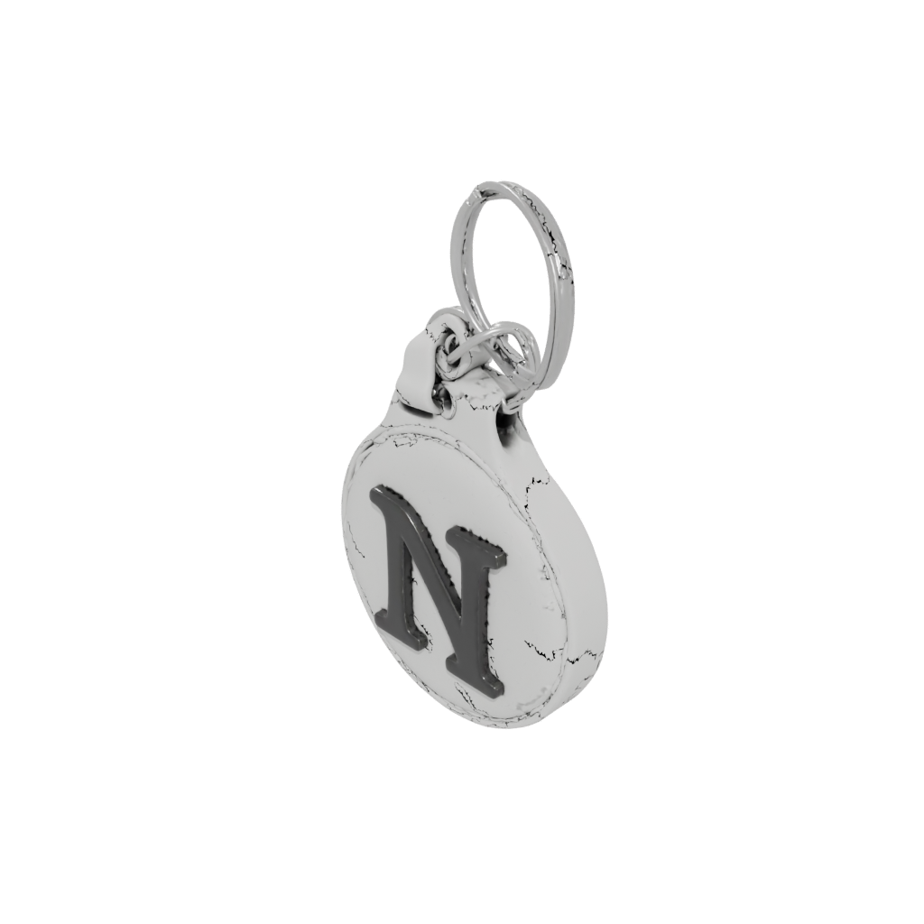 Holiday 3D Monogram Initial N