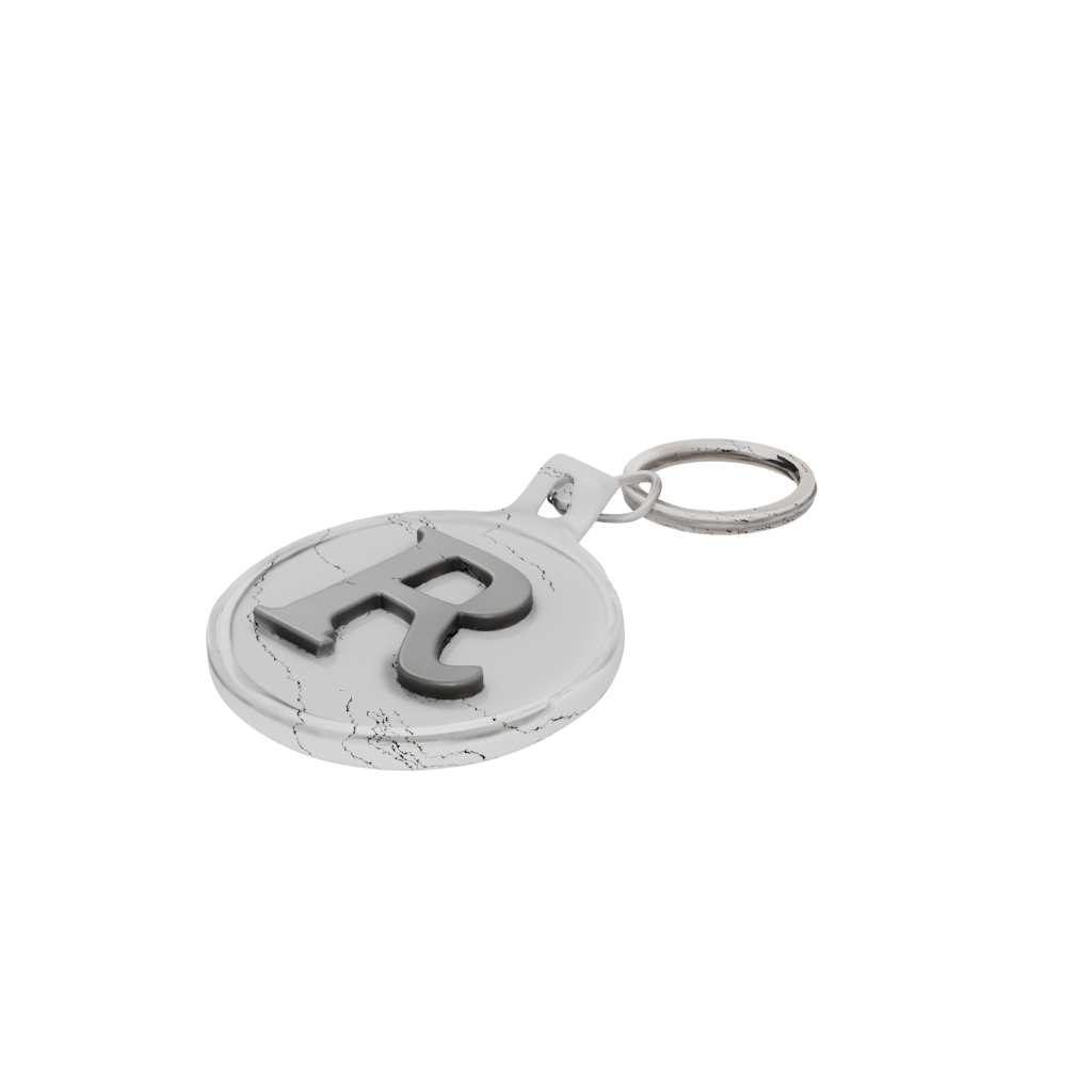 Holiday 3D Monogram Initial R