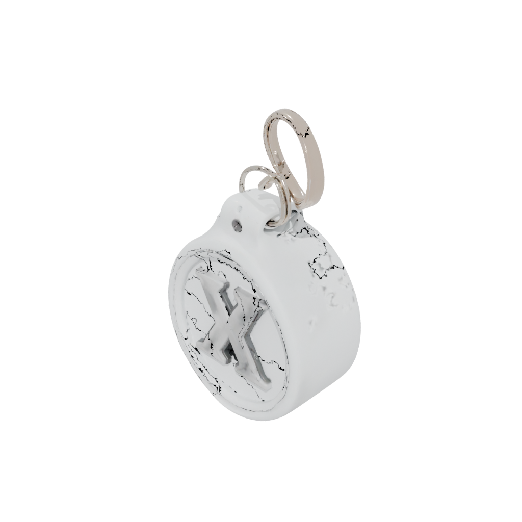 Holiday 3D Monogram Initial X