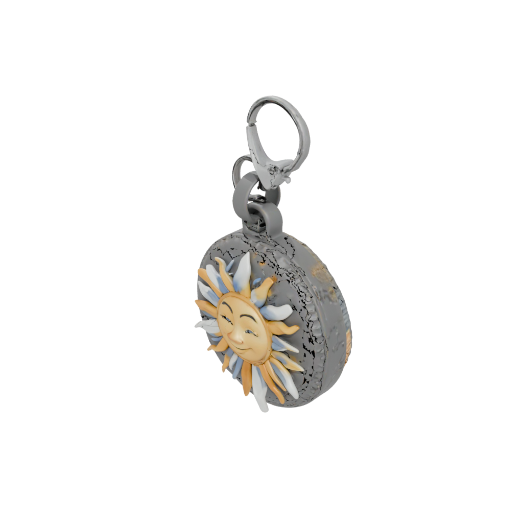 Holiday 3D Sun Charm
