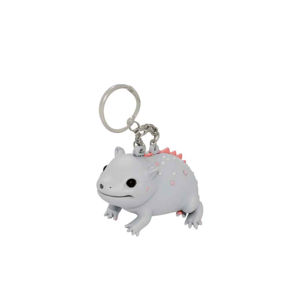 Holiday 3D Tiny Axolotl Charm