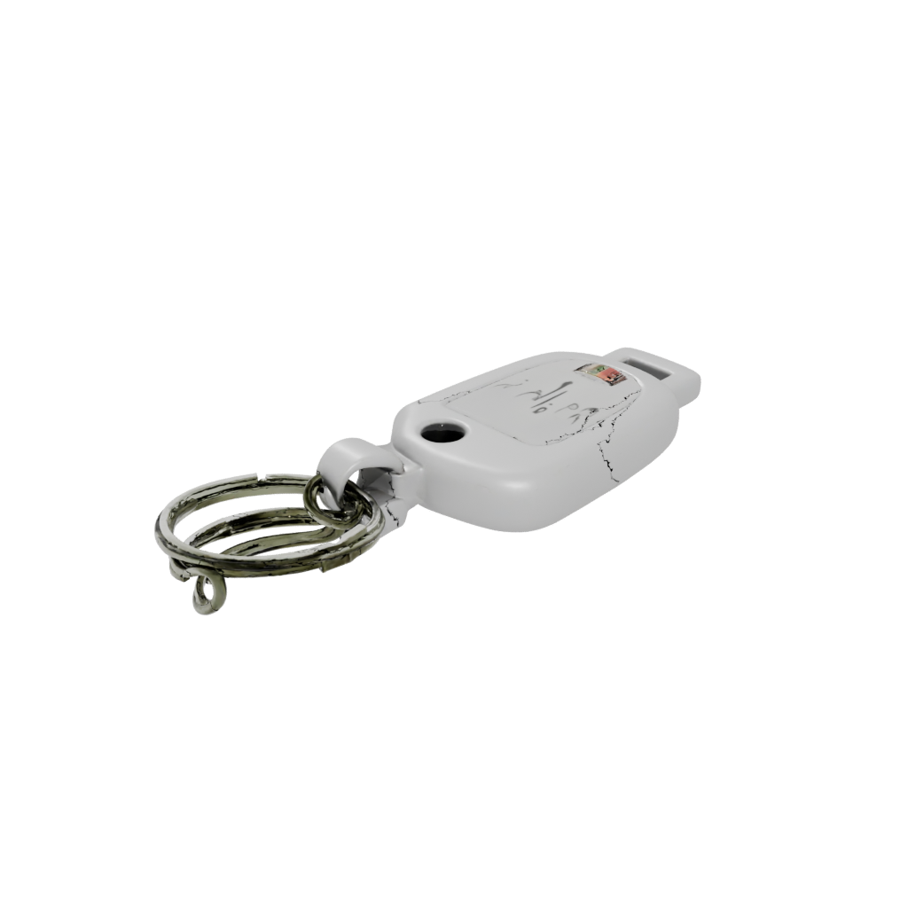 Holiday 3D Whistle Keyfob