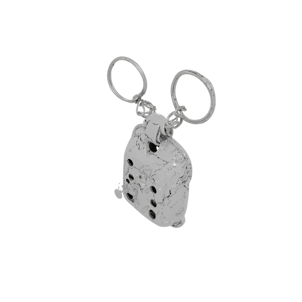 Holiday Dice Holder Keychain
