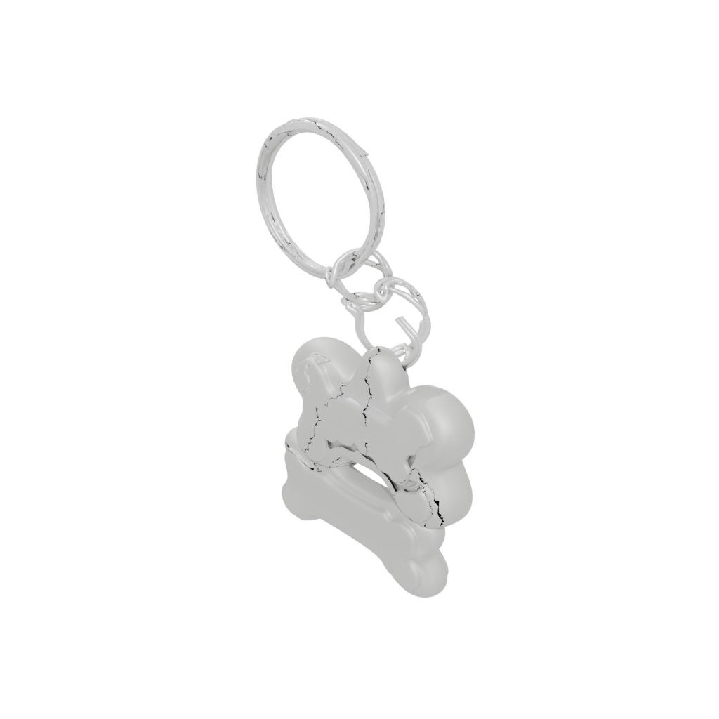 Holiday Dog Bone Charm