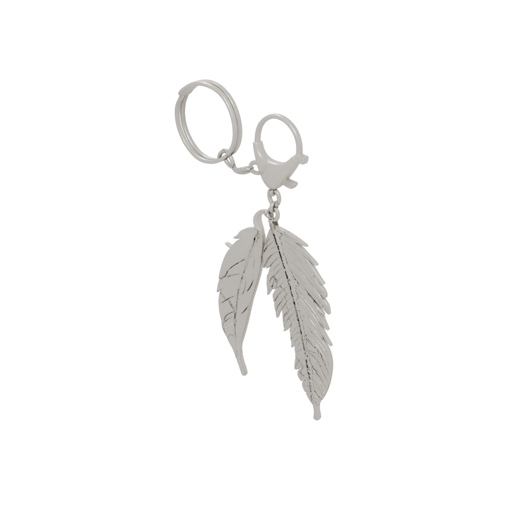 Holiday Feather Charm