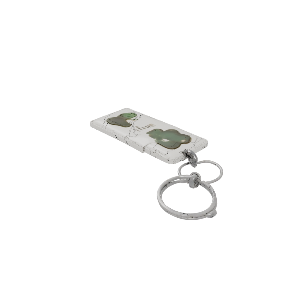 Holiday Four-Leaf Clover Charm