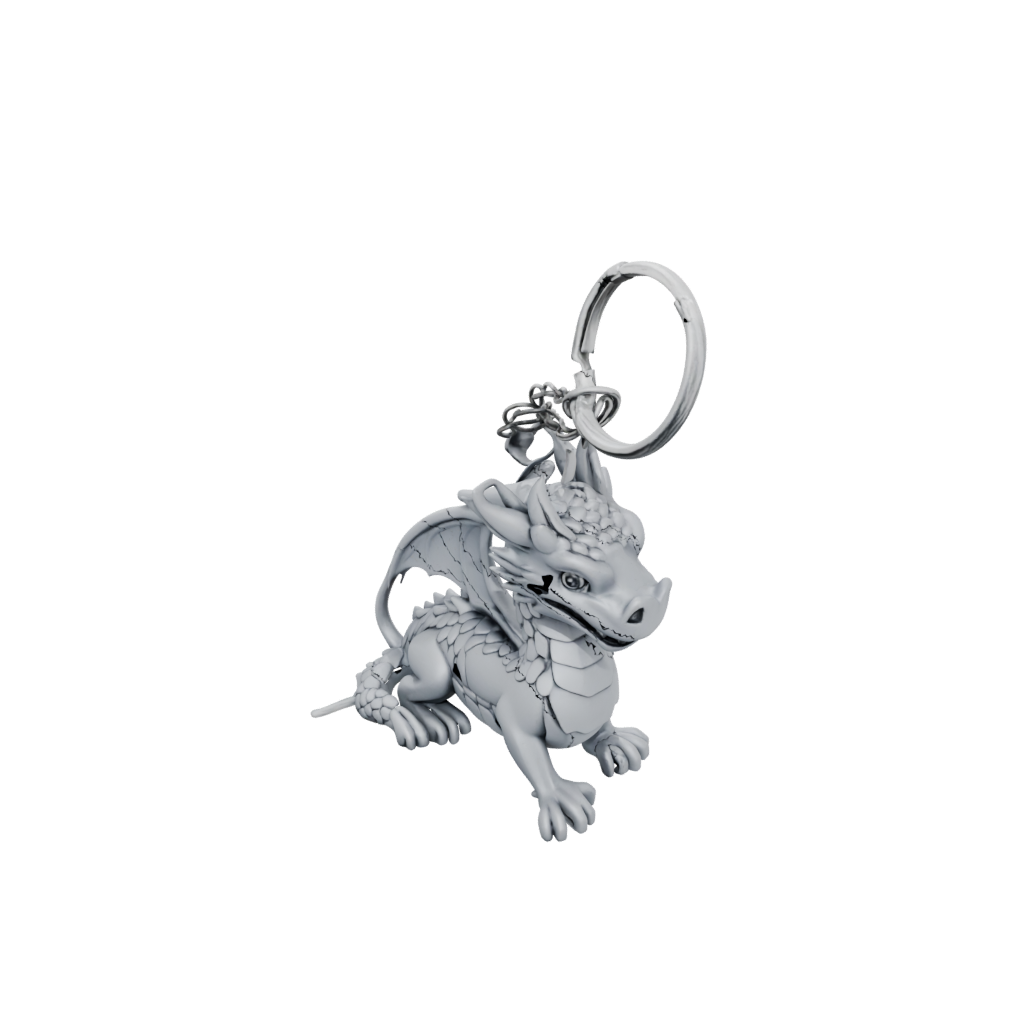 Holiday Mini Dragon Charm