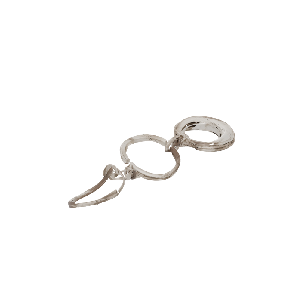 Holiday Moon Crescent Charm