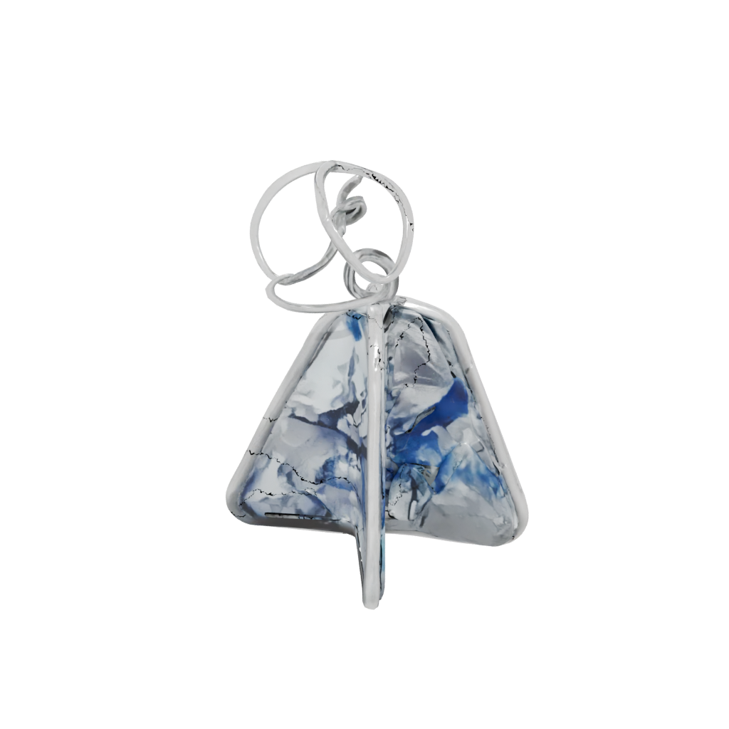 Holiday Mountain Peak Charm