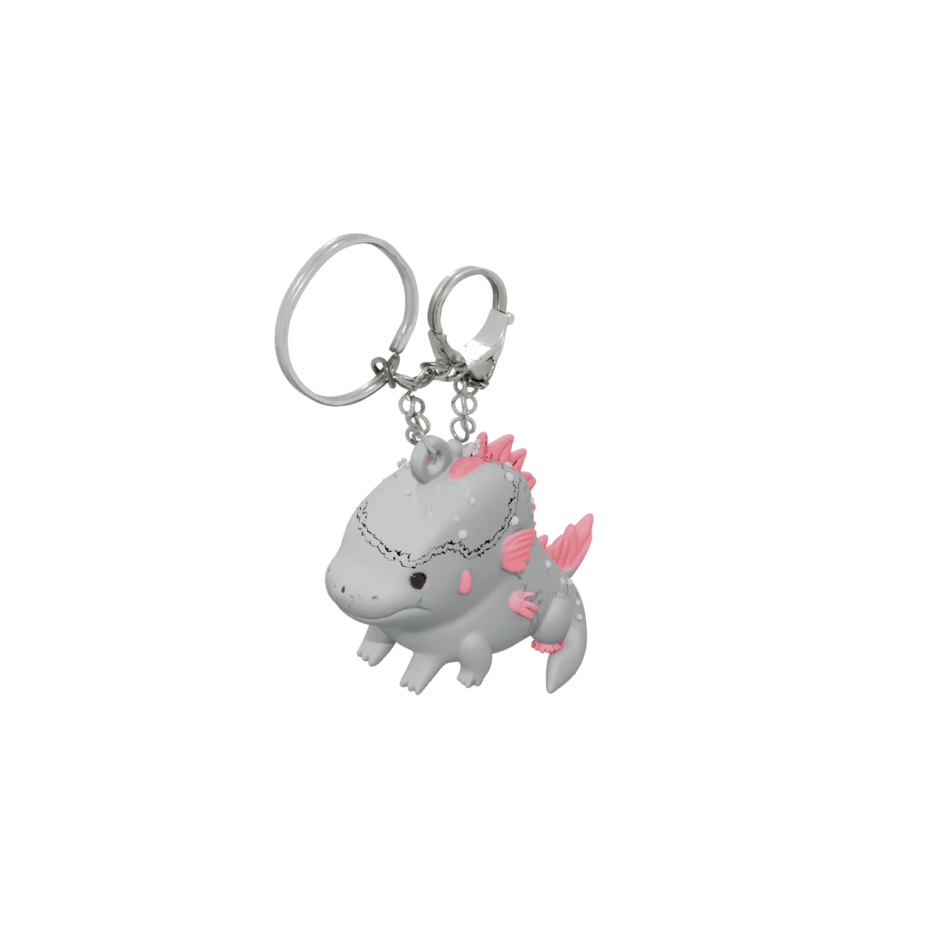Holiday Tiny Axolotl Charm