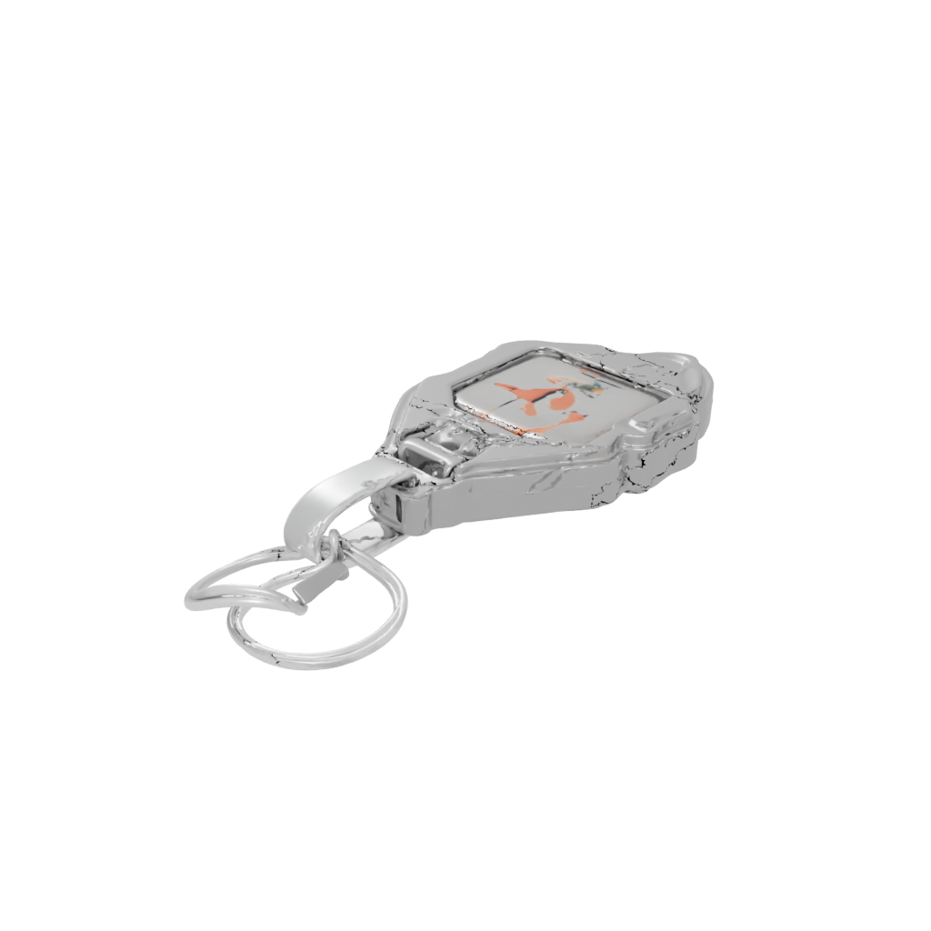 Holiday Layered Carabiner Clip