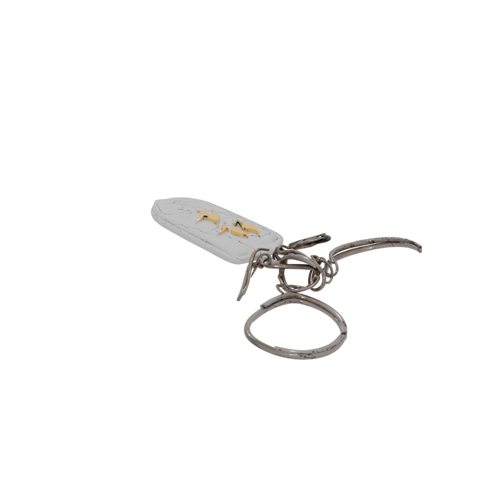 Holiday Layered Lightning Bolt Charm