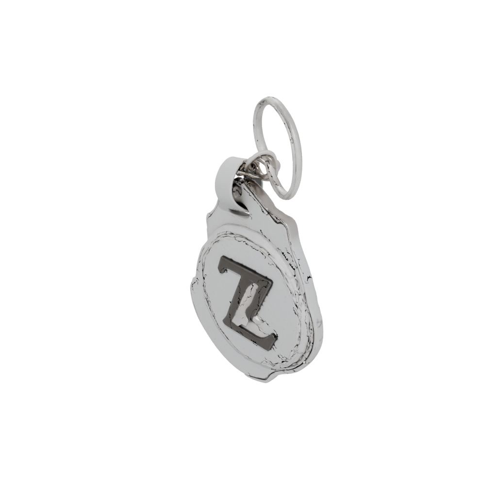 Holiday Layered Monogram Initial Z