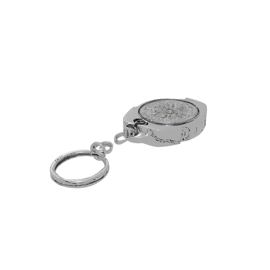 Holiday Outline Compass Charm